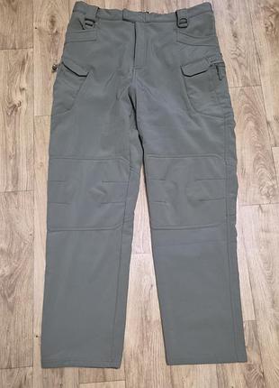 Тактичні штани softshell олива військові брюки софтшел 3xl