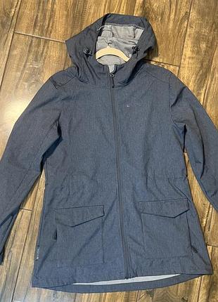 Куртка вітровка mountain warehouse softshell софтшел жіноча дихаюча водовідштовхуюча на змійці з капішоном