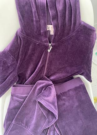 Фіолетовий шикарний костюм juicy couture