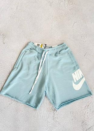 Мужские шорты nike blue loose fit at knee length