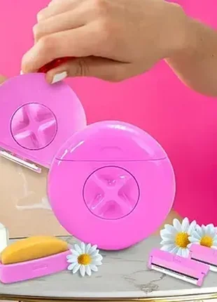 Туристическая бритва для депиляции sphynx travel razor розовый