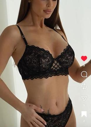 Комплект женский из кружева vlavaris