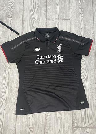 Liverpool fc new balance 2015/16 third jersey steven gerrard #27 chara – розмір m