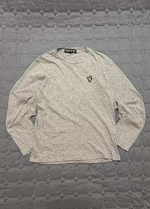 Чоловічий лонгслів кофта lyle & scott