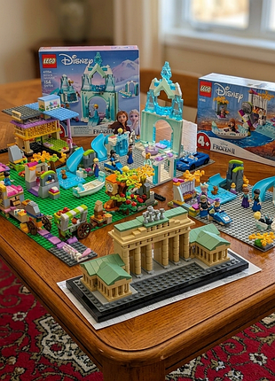 Продам оригинальный набор lego disney architecture friends city speed champions creator большой набор лего оригинал конструктор для детей детский лего