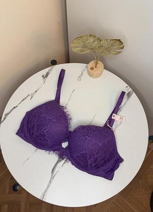 Жіночий бюстик фіолетового кольору victoria’s secret