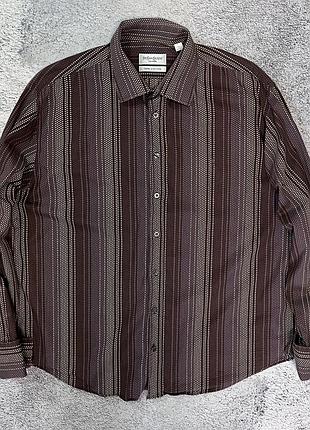Вінтажна сорочка yves saint laurent pour homme 100% cotton xl