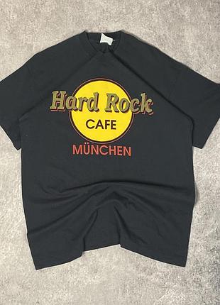 Вінтажна мерч футболка hard rock cafe munchen l