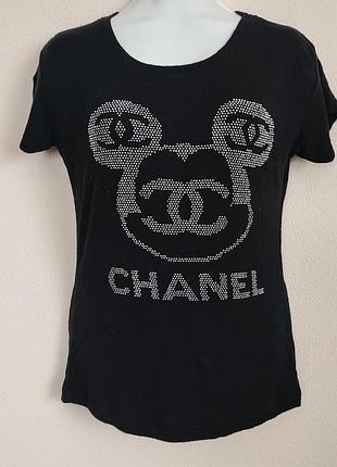 Жіноча котонова футболка chanel