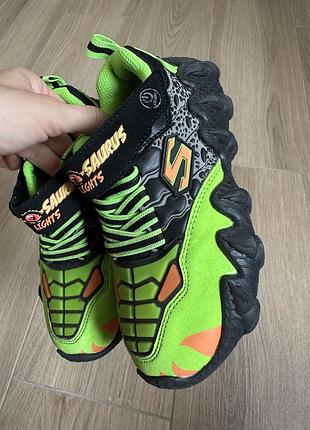Кросівки для хлопчика skechers skech-saurus lights