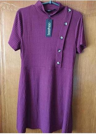 Платье 👗 в рубчик