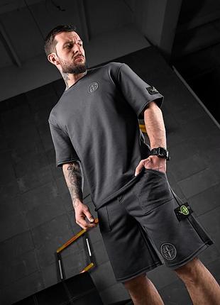 Костюм stone island grafit