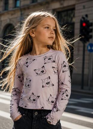 Стильний лонгслів h&m