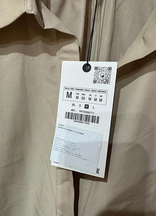 Сорочка zara, розмір м, нова 3