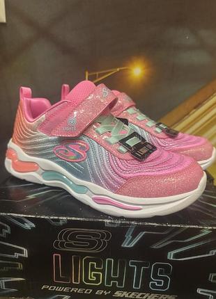 Кросівки skechers кроссовки 36 розмір 23см світяться