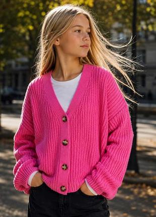 Суперовий яскравий кардиган оверсайз h&m