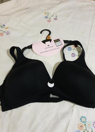 Бюзгалтер cote de moi 90d comfort bra новий без кісточок.повна чашка.