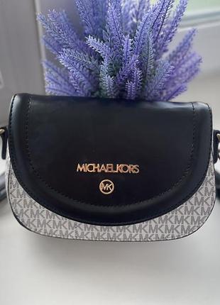 🖤🤍 стильна сумочка michael kors crossbody
