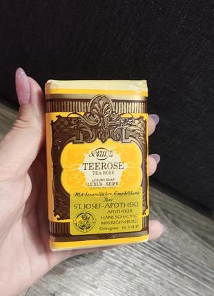 Эксклюзивное винтажное мыло 4711 «teerose» (tea-rose / чайная роза) 100 г