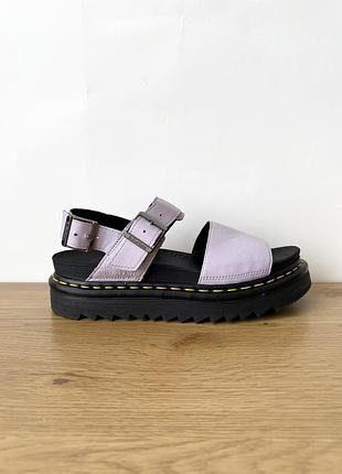Женские кожаные сандалии на платформе dr. martens 41-26см