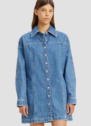 Levi's джинсова жіноча сукня на ґудзиках 100% бавовна розмір s