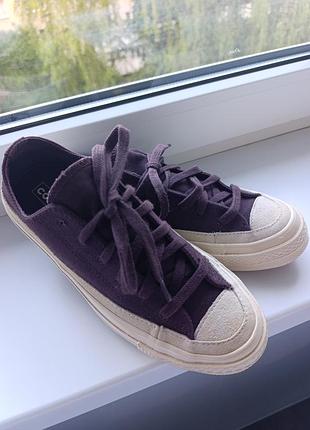 Кеди converse chuck 70 low (suede brown) оригінальні.