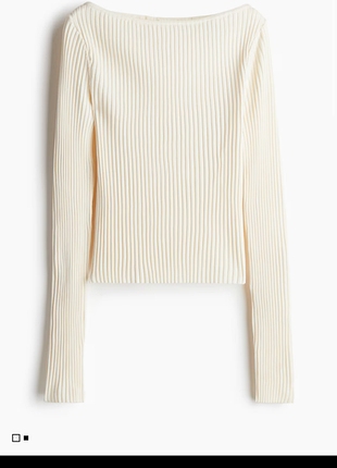 Джемпер в рубчик h&m 4