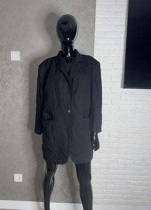 Лляний піджак жакет h&m, xxl