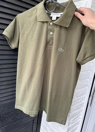 Подросткова футболка поло  для хлопчика lacoste