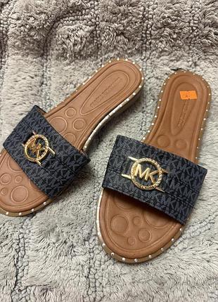 Шльопанці жіночі michael kors 38 р.( уст 24.5/25 см