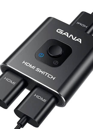 Перемикач hdmi gana 4k для мультимедійних пристроїв