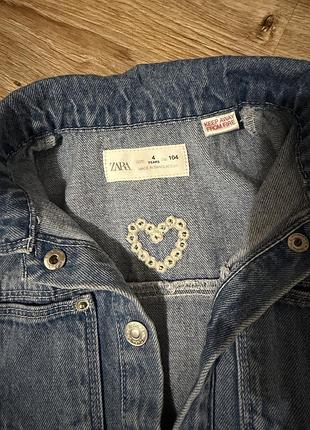 Джинсове плаття zara 2
