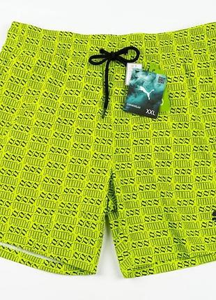 Новые плавательные шорты puma swim men's logo print mid (xxl)