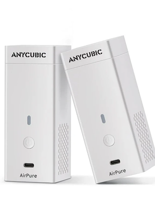 Описание anycubic airpure 2pcs anycubic airpure 2pcs - это комплект из двух портативных очистителей воздуха, специально разработанных для уменьшения з