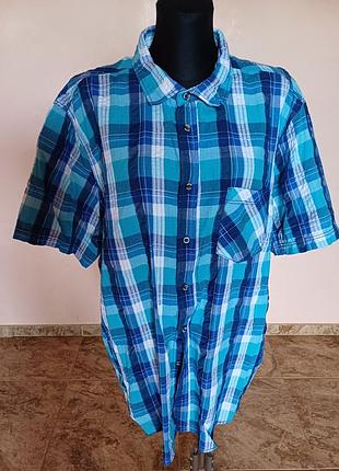 Мужская рубашка authentic basics в клетку