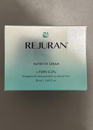Крем для живлення та зволоження шкіри реджуран rejuran nutritive cream 0.2% pdrn 50ml