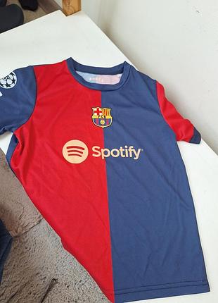 Детская футболка футболка барселона lamine yamal 19 игровая футболка barcelona