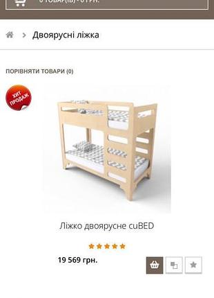 Дитяче ліжко деревʼяне indigo wood у гарному стані