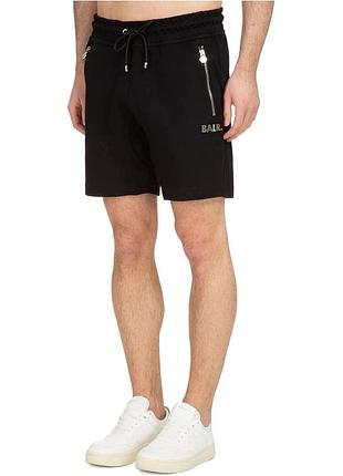Новые шорты balr. q-series classic sweat shorts (черные)