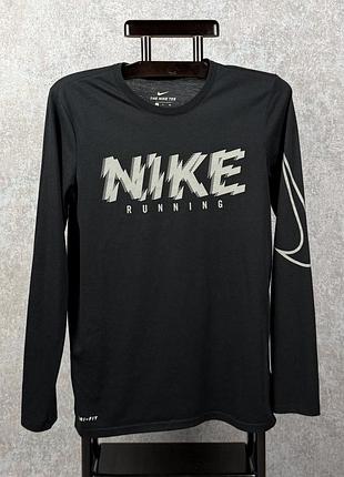Nike running чоловічий лонгслів розмір s