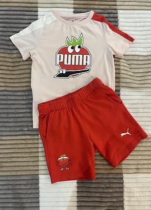 Літній костюм шорти та футболка puma