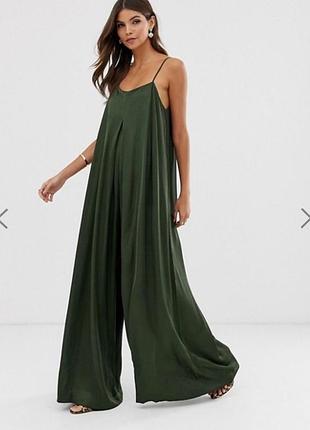 Asos edition атласний комбінезон m/l