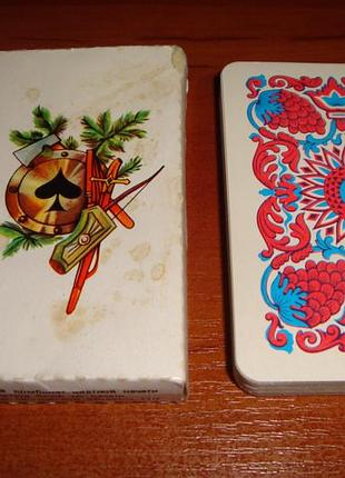 Игральные карты русский стиль, 1990 г.
