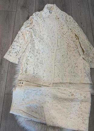 Костюм кружево zara