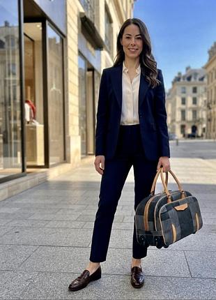 Сумка - валіза  з колесами та висувною ручкою з трьома відділеннями  louis vuitton