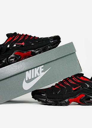 Nike air max tn plus black red 5
