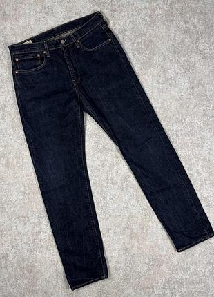 Темно-синні чоловічі джинси levi’s w34 l34