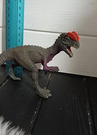 Фігурка динозавр шляйх schleich dilophosaurus дилофозавр із серії mcdonald's