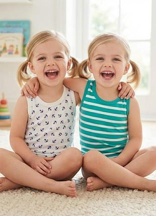 Набор 2 шт новая майка mini boden 2-3 г 92-98 см сток
