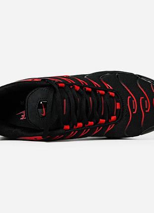 Nike air max tn plus black red 3